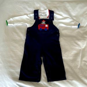 Florence Eiseman Size 12 Overalls Set